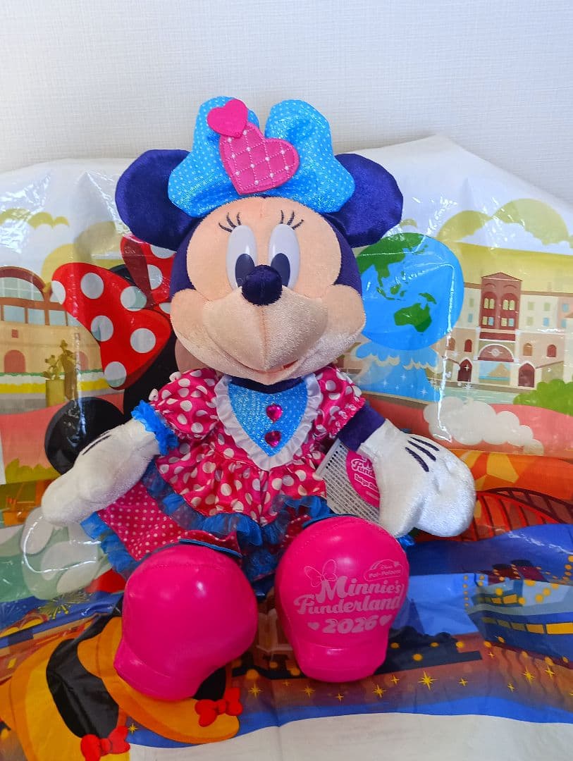 ディズニー　ミニー　パルパルーザ　ミニパル　ぬいぐるみ