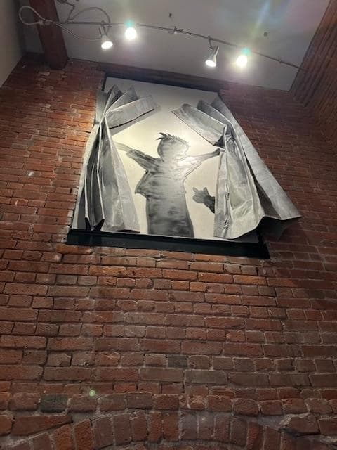 額装品/ThugForLifeBunny/バンクシー/ポスター/インテリア/貴重