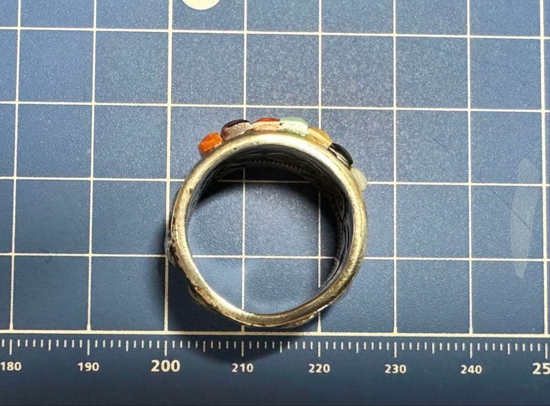 キ*)様 RAY ADAKAI レイアダカイ リング 18号 ナバホ族