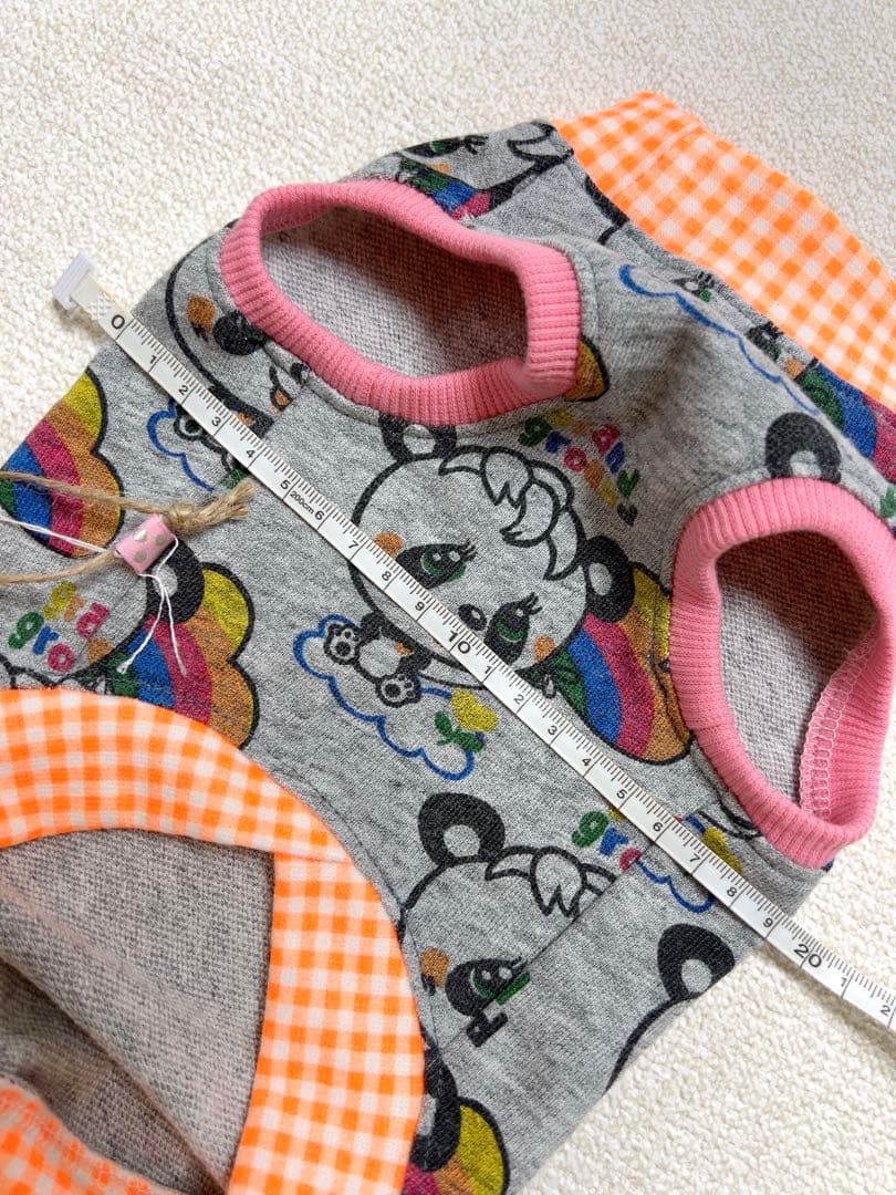 ●犬服●ハンドメイド 胴38 NO.632