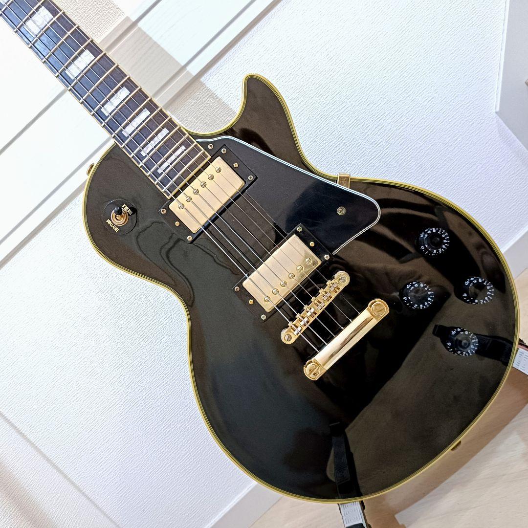 メンテ済｜Epiphone Les Paul CUSTOM PRO ブラック