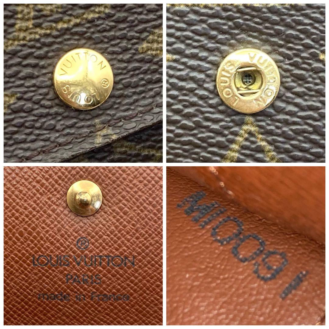 【極美品】ルイヴィトン ケース モノグラム ポルトモネプラ M61930