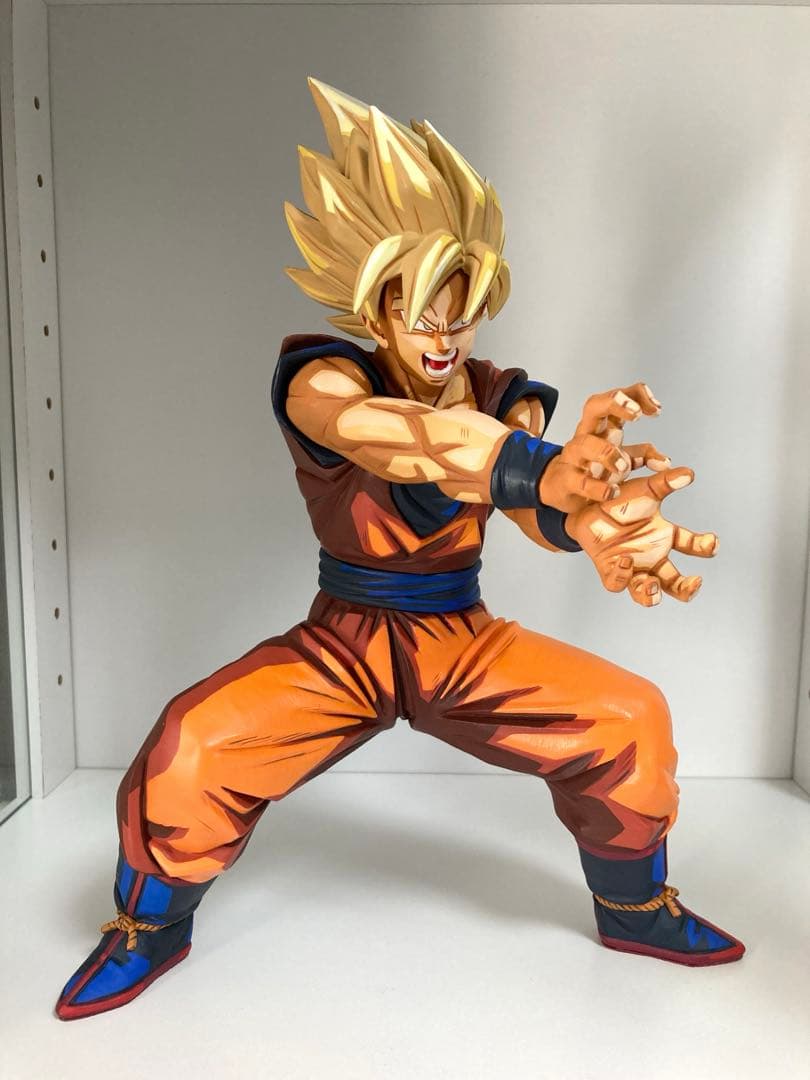 ドラゴンボール フィギュア リペイント 超サイヤ人 孫悟空 グランディスタ 2体