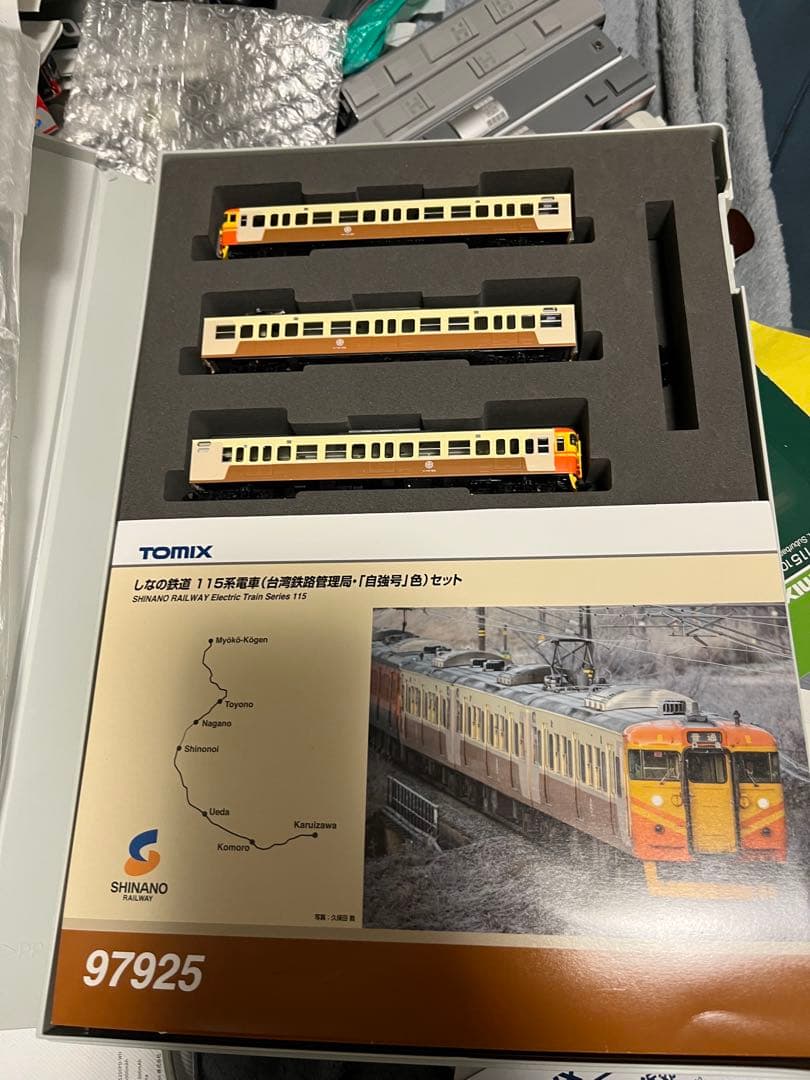 TOMIX 97925 115系電車台湾鉄雄色3両セット