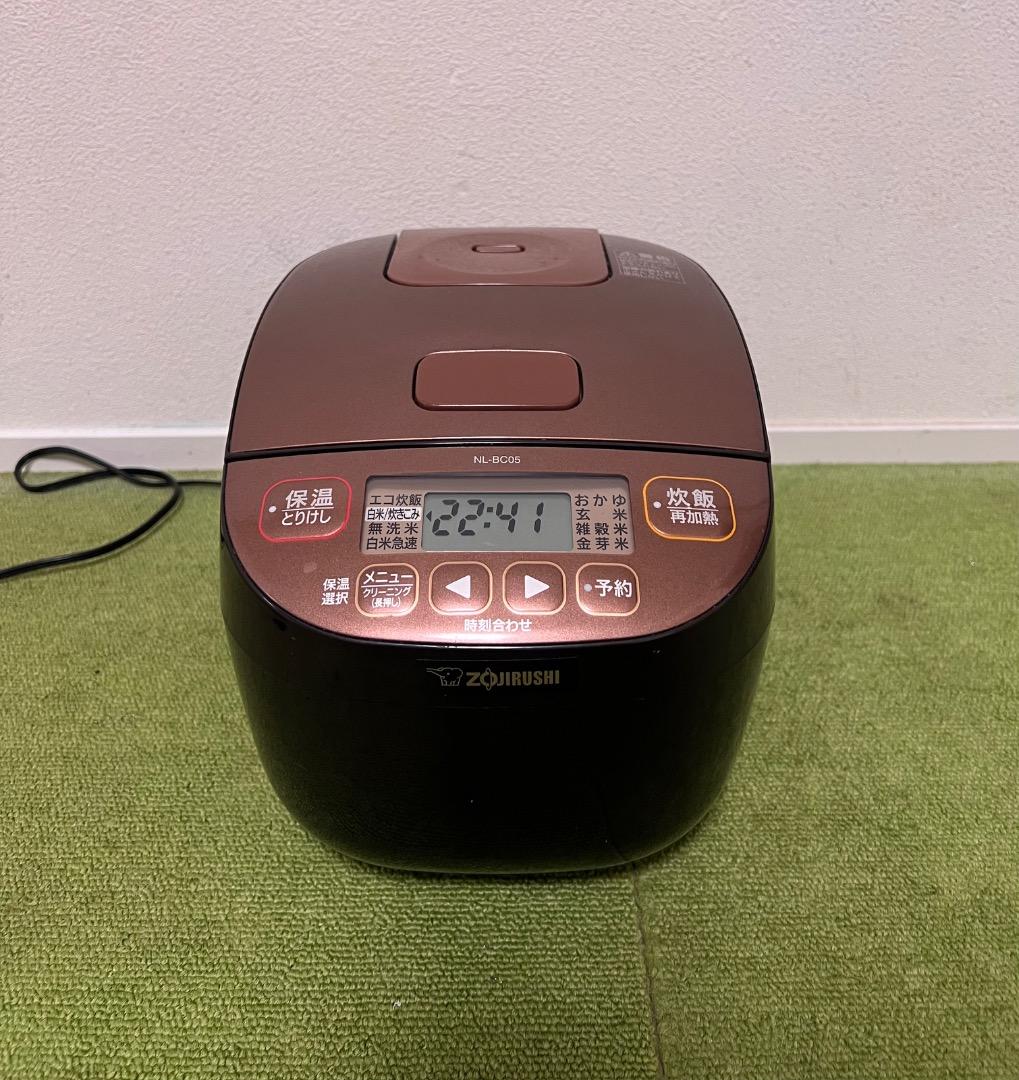 みつこ 象印 2019年製 炊飯器 極め炊き 3合炊き ブラウン 家電