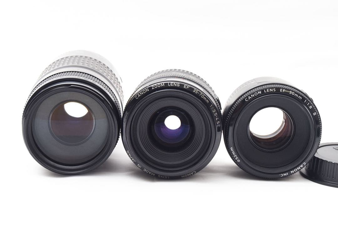 Canon EOS 80D標準&望遠&単焦点トリプルレンズセット、