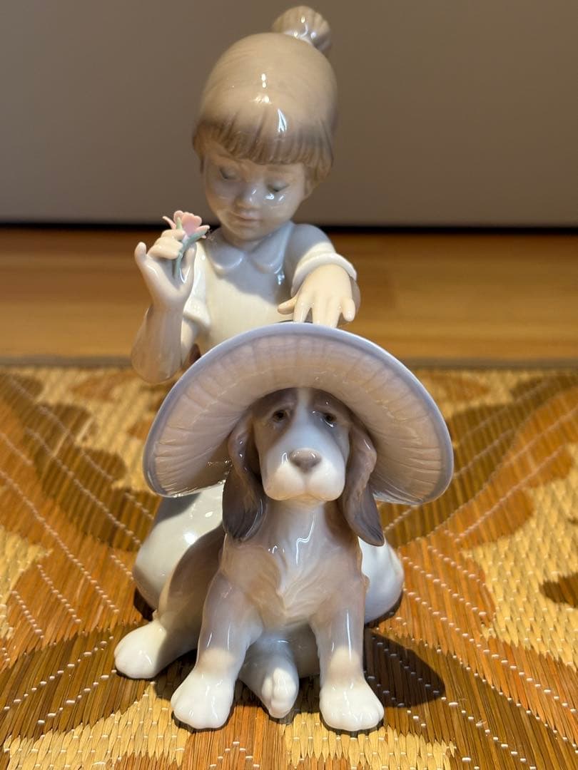 【LLADRO】おめかししようね　専用箱付き