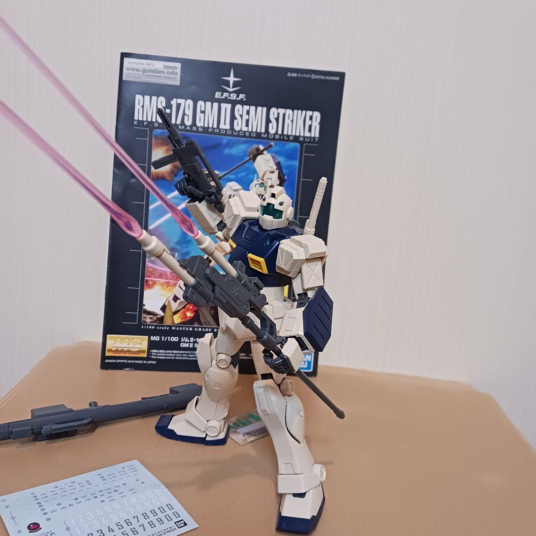 MG 1/100 ジムII セミストライカー ガンプラガンダム の プラモデル