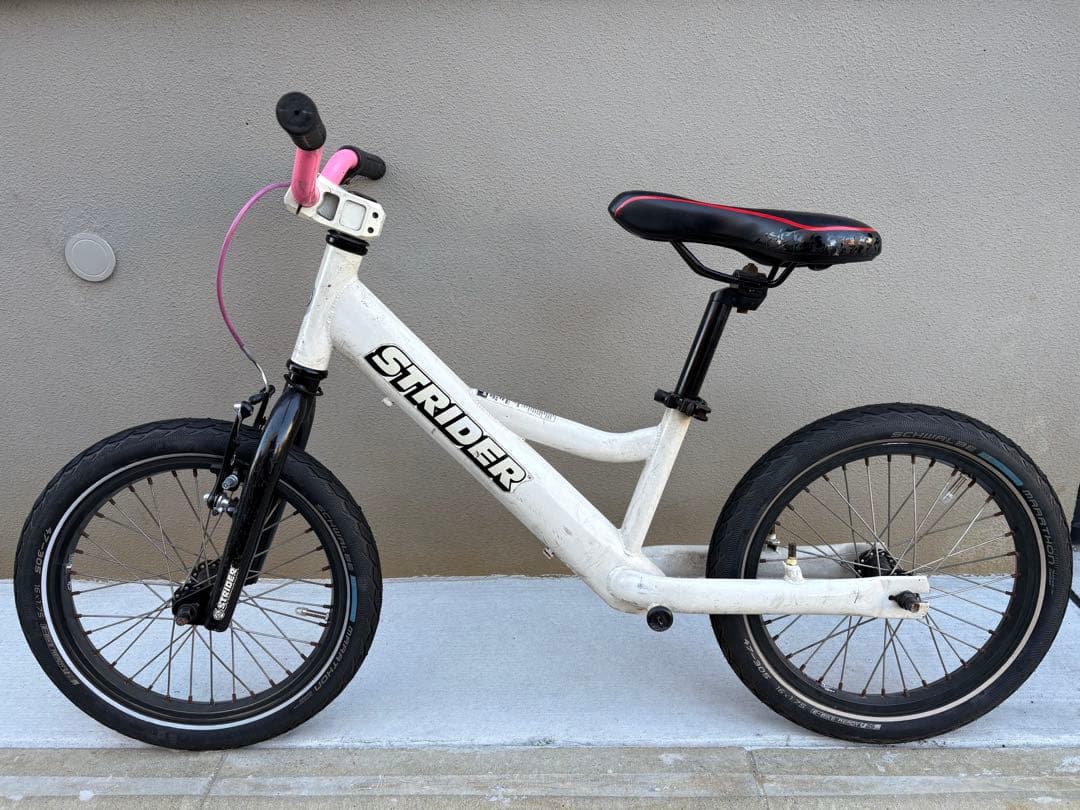 SUPER STRIDER 16インチ 白　スーパーストライダー