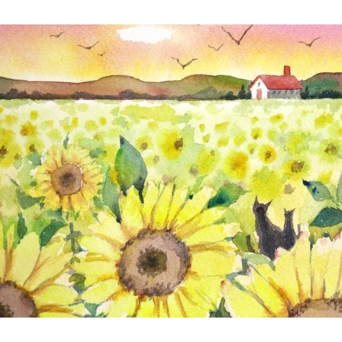 mitukiさま専用 黄昏のひまわり畑ほか　3点おまとめ