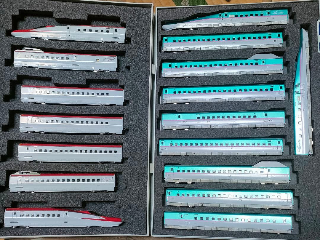 【期間限定値下げ】Kato E5はやぶさ　E6こまち　フル編成