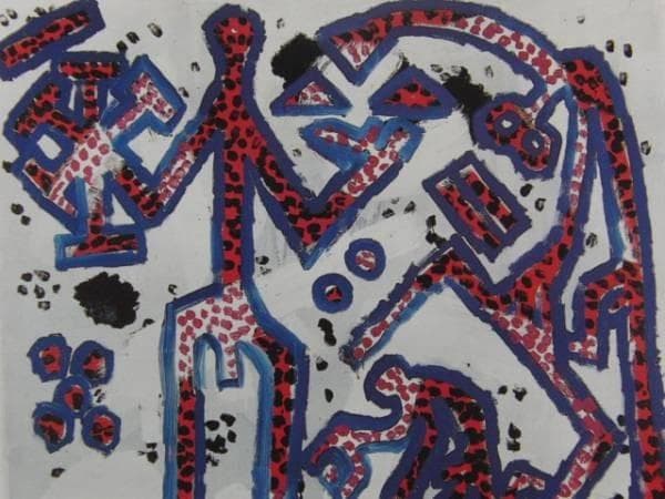 A.R. Penck、R - Problem Ⅰ、海外版超希少レゾネ、新品額付