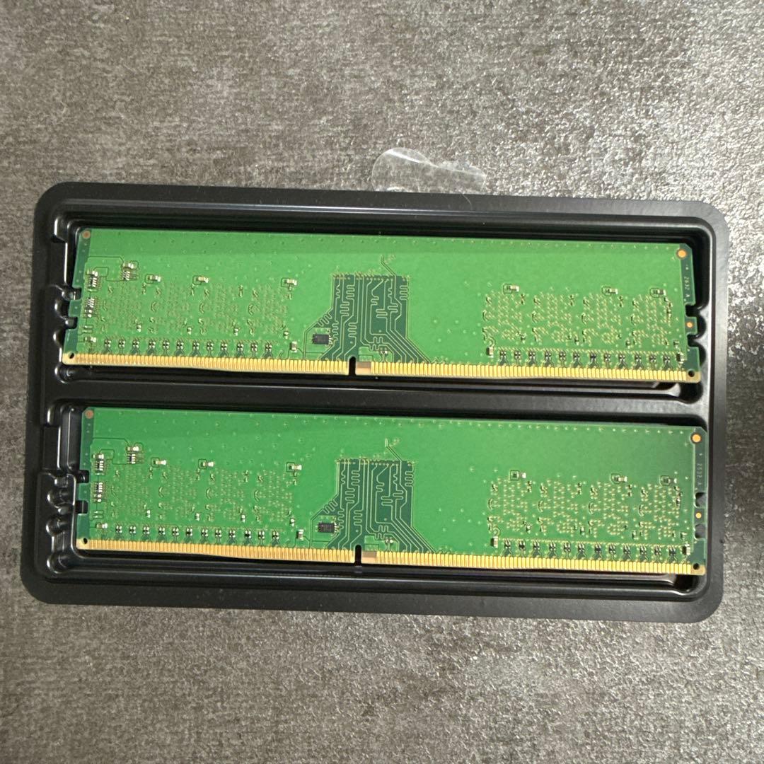 k*様 Micron DDR4 PC4-3200AA-UA2 8GB 2枚組 計