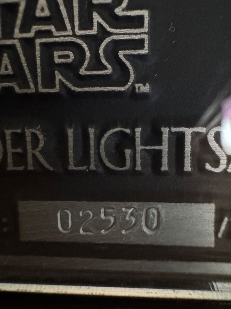 ICONS Darth Vader Lightsaber サイン入 大幅値引き