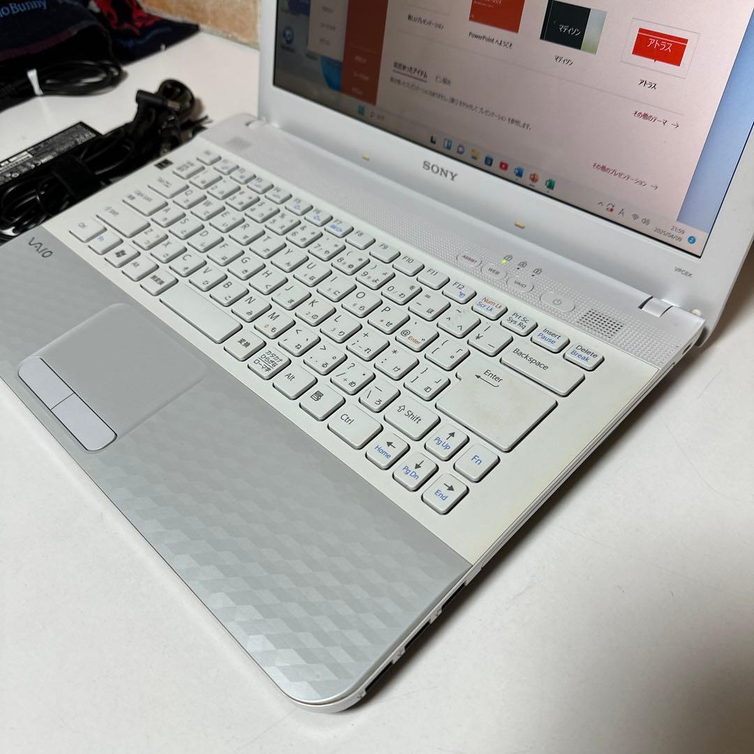 VAIOノート PC SSD 128GB メモリ4GB オフィス2024年