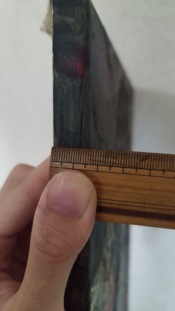 油彩画 『薔薇纏う想い』 F4 原画 一点物 アート インテリア 開運 幸運