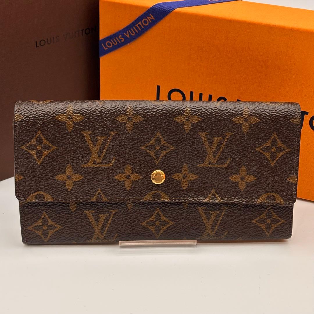 ✨鑑定済み✨ルイヴィトン✨モノグラム✨ポシェット ポルトモネ クレディ 長財布