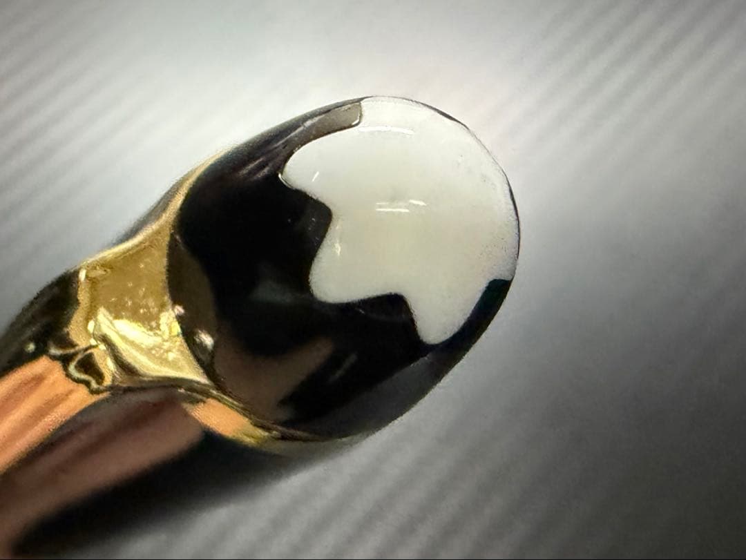 極美品 エボナイト芯 モンブラン 144 ブラック 全金 EF 極細字 万年筆