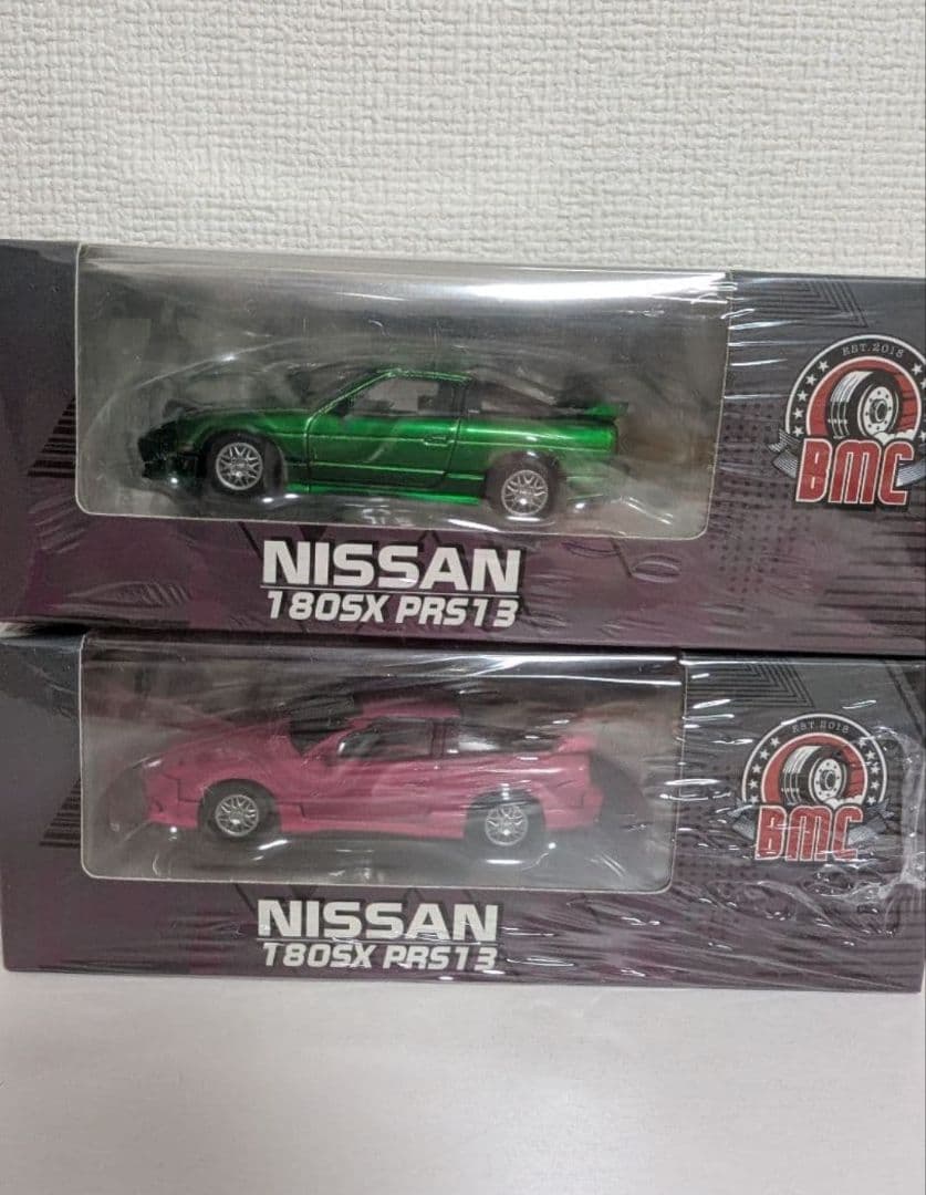 【未開封】1/64日産180SX 2色セット