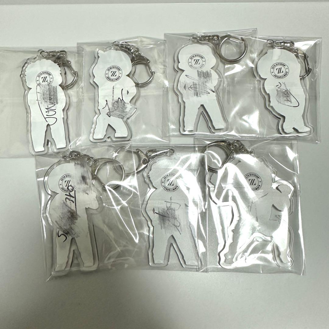 ZETADIVISION アクリルキーホルダー 7個セット