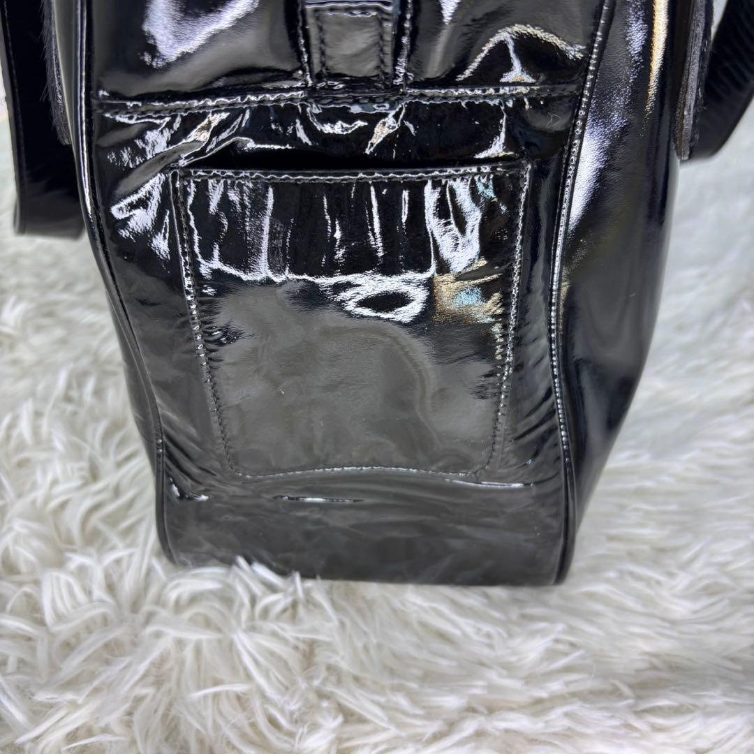 ZOOO deux mille ドゥミル エナメルハンドバッグ ✨超美品✨