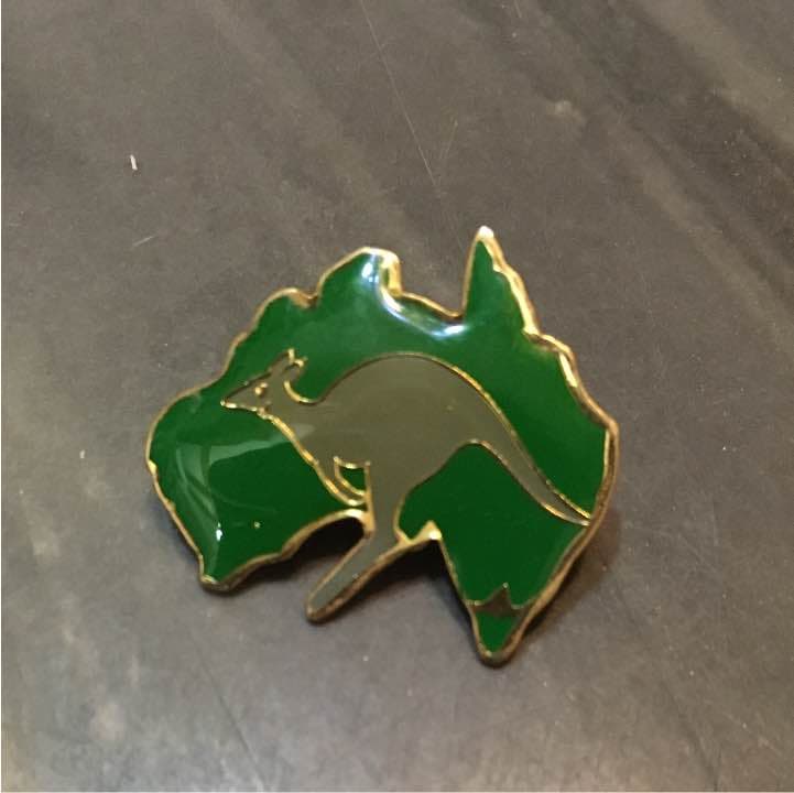 ピンバッジ オーストラリア カンガルー