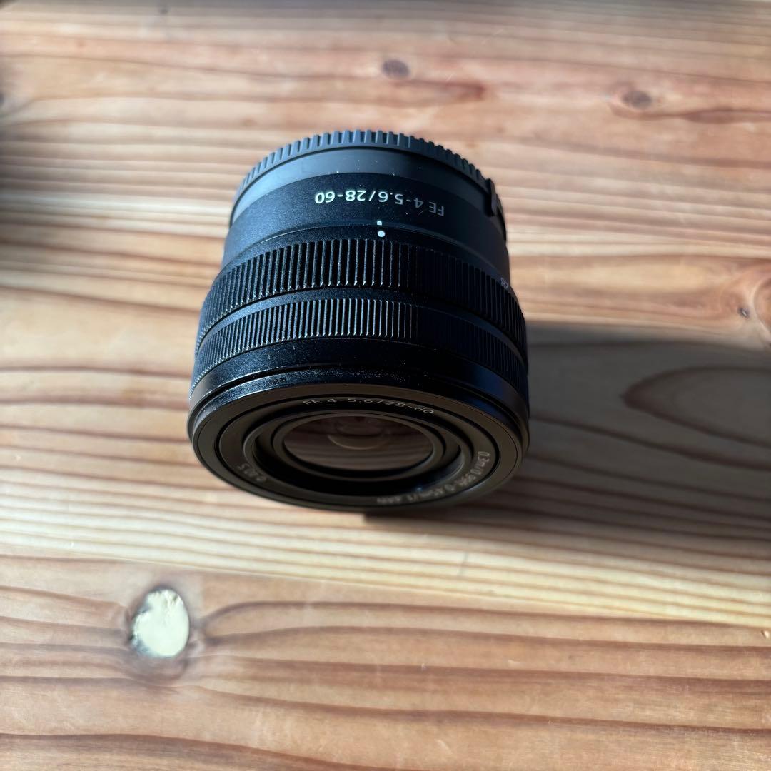 SONY FE 28-60mm F4-5.6（SEL2860）　フィルター付き