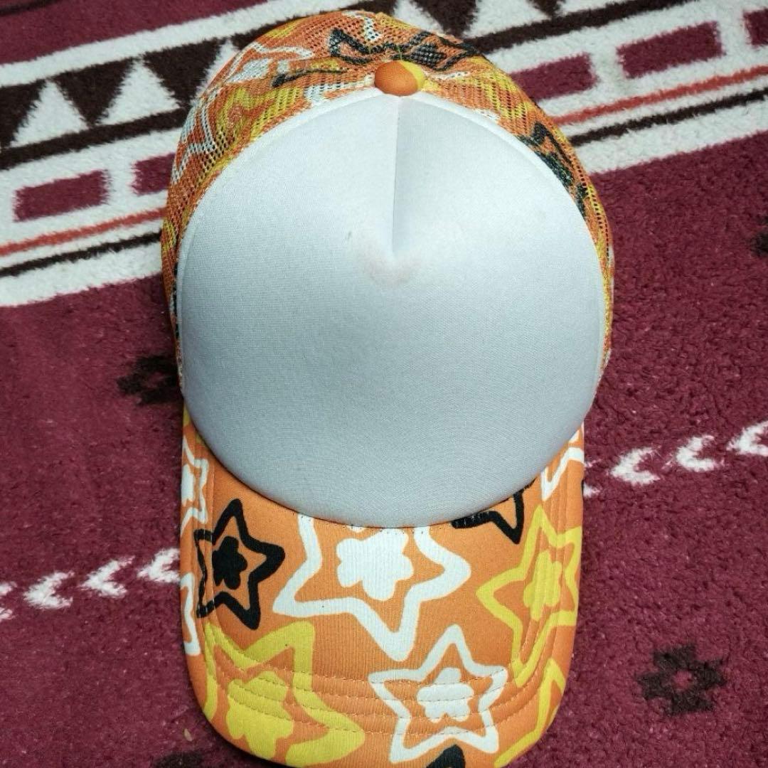 希少 スターチーム starteam キャップ オレンジ