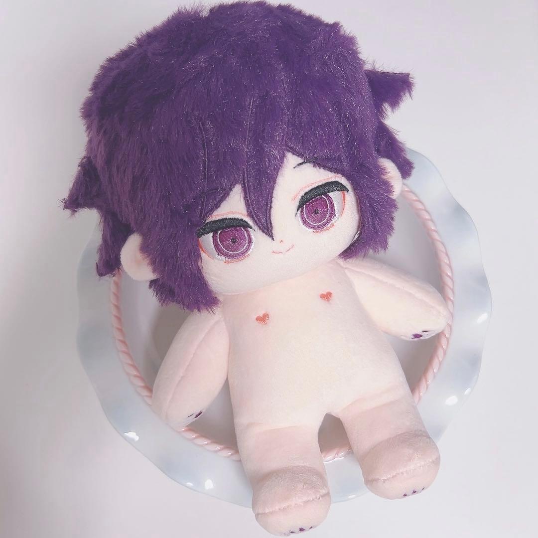 《紫髪紫目》激レア可愛い着せ替えぬいぐるみ《20cmぬいぐるみ》
