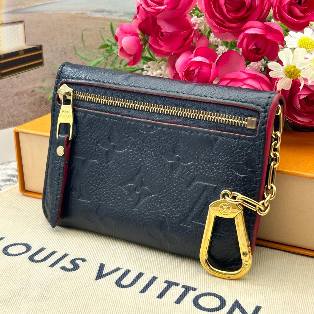 ★美品★　ルイヴィトン　アンプラント　ポシェットクレ　マリーヌ　ケース