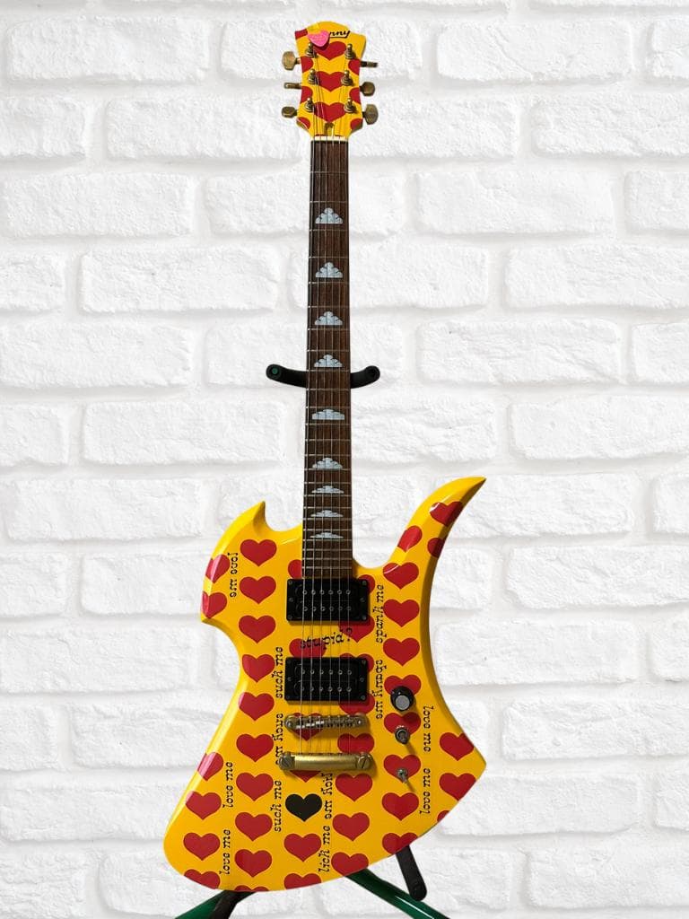 スルーネックMOD　モッキンバード　MG　hide イエローハート