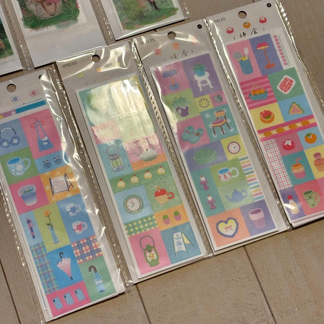 58点セット　海外マスキングテープ　大量まとめ売り　マステ　シール　pet 手帳