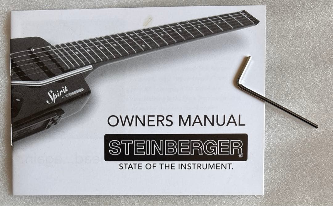 【美品】新品弦・ケース付★Steinberger Spirit XT-25 5弦