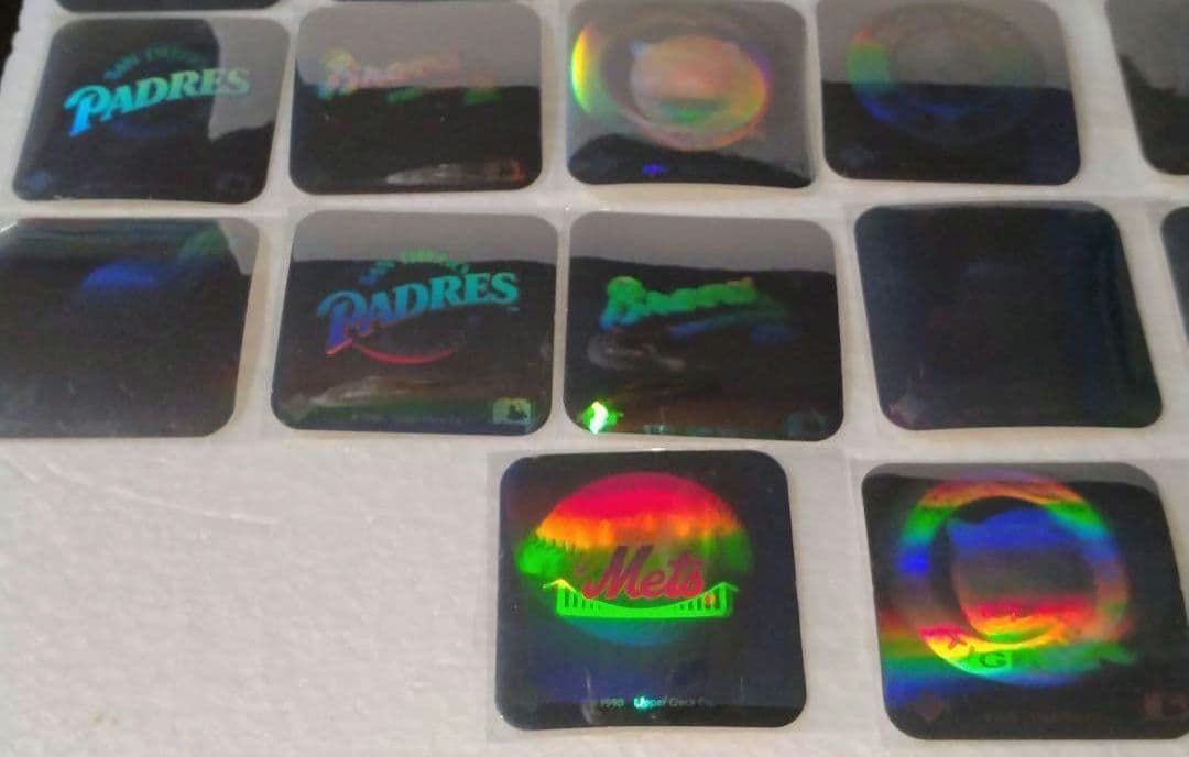 メジャーリーグ　MLB　メタリック　チームロゴ　レトロ　ステッカーセット②