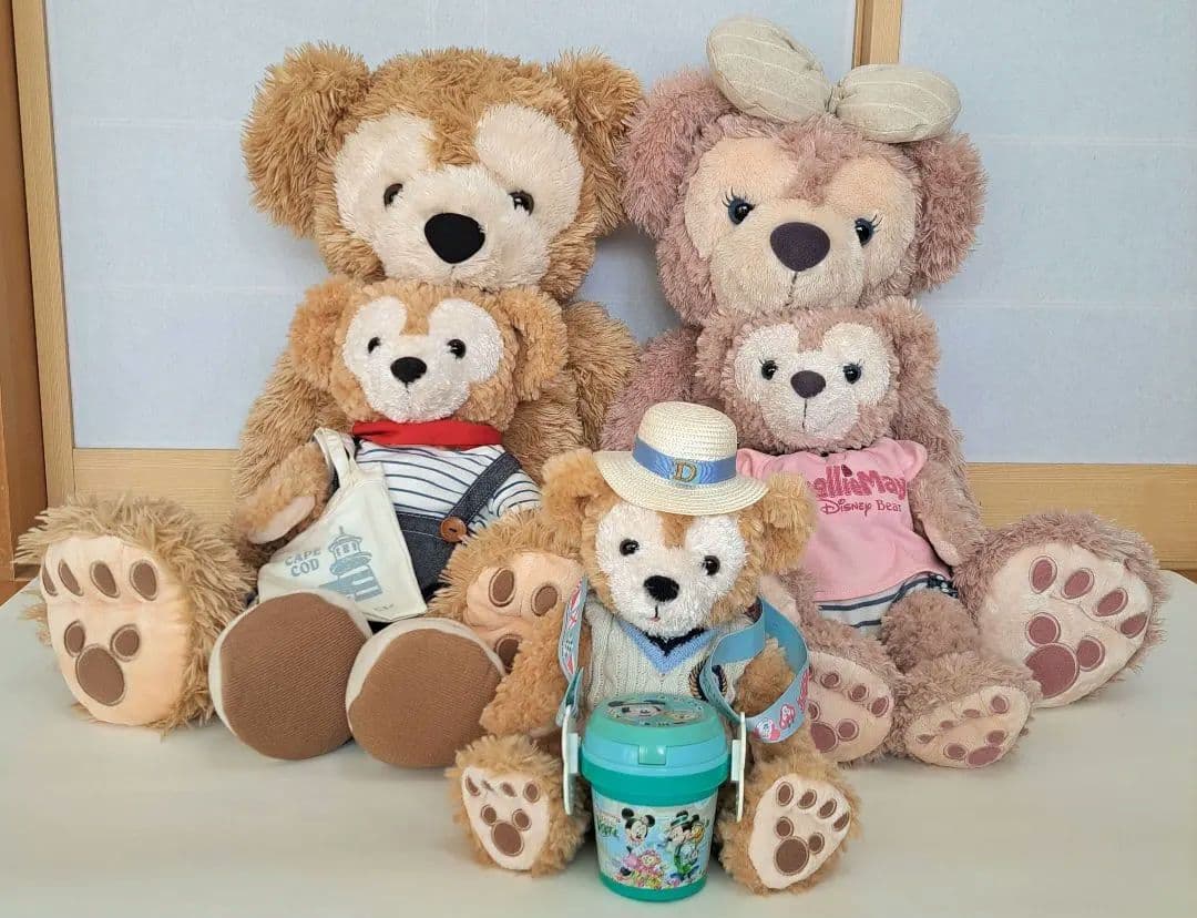 ダッフィー 　ぬいぐるみ　ディズニー　シェリーメイ　きせかえ　コス　シー