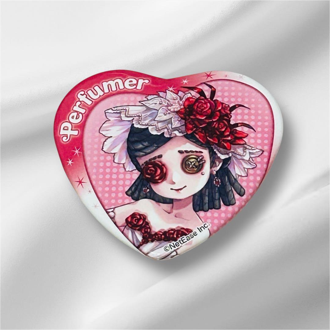 第五人格　調香師（ウィラ・ナイエル）ハート缶バッジ