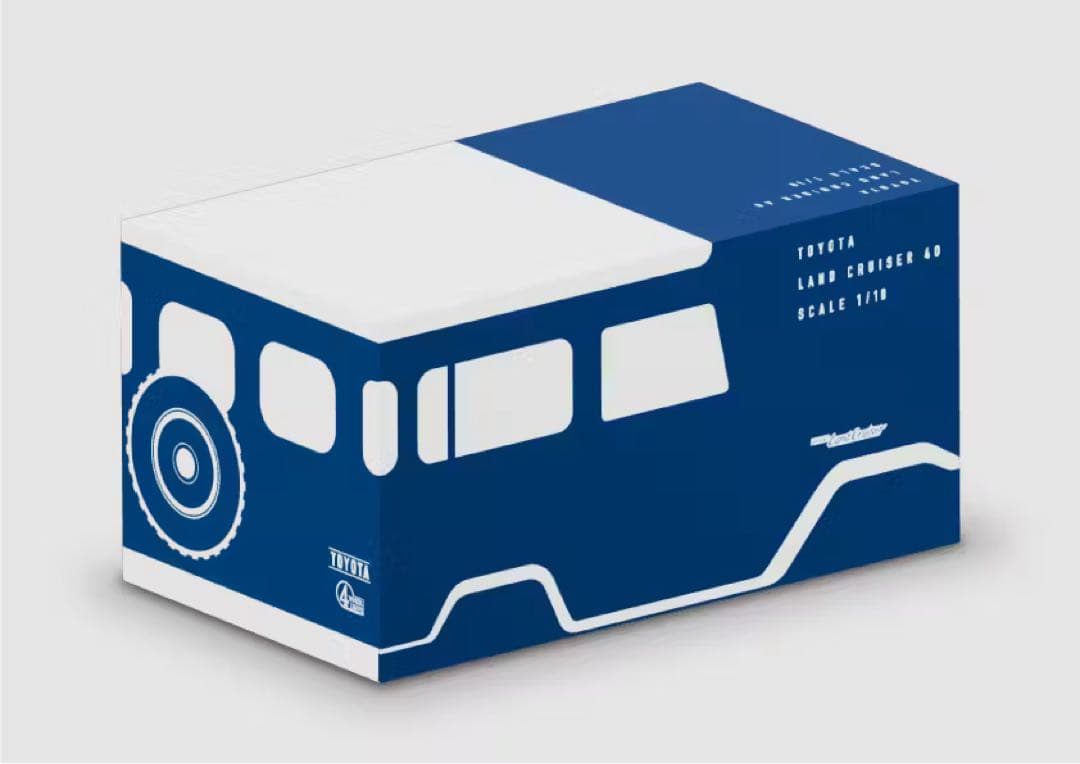 ランドクルーザー40 1/18 トヨタ ミニカー 400台限定 クラファン 貴重