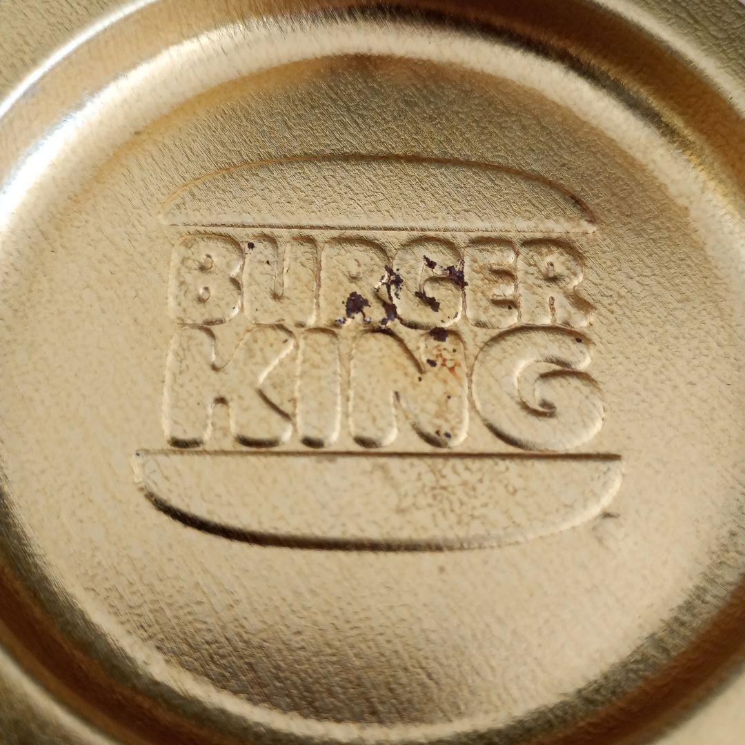 80年代　バーガーキング 金色 灰皿