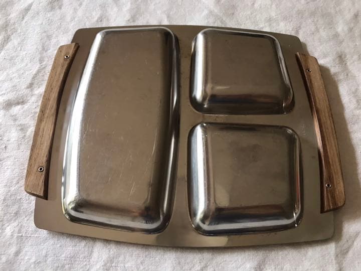 デンマークのチークトレイ　ヴィンテージ