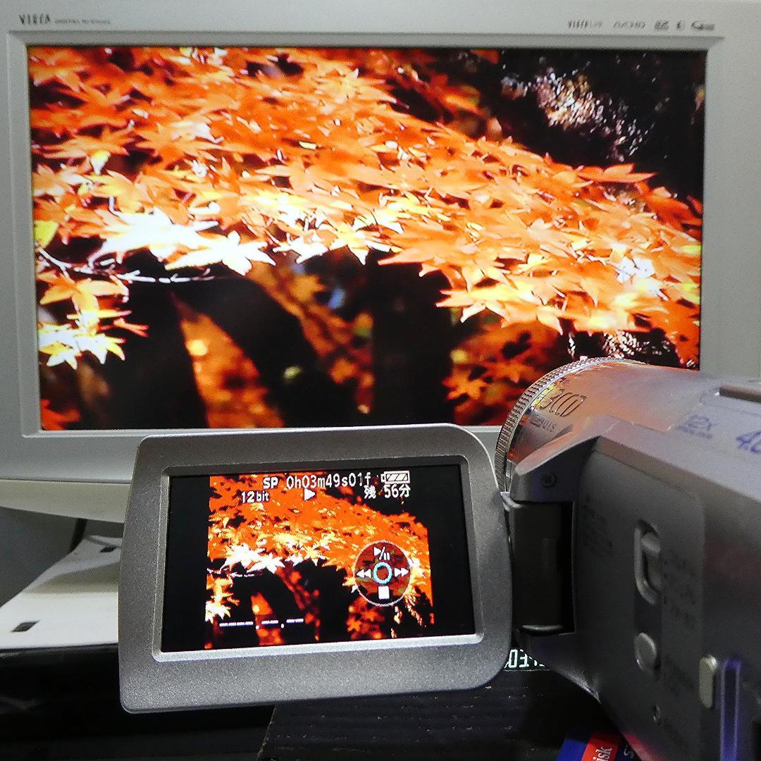 動作良好 パナソニックNV-GS500 MiniDVビデオ　デジタルダビングに