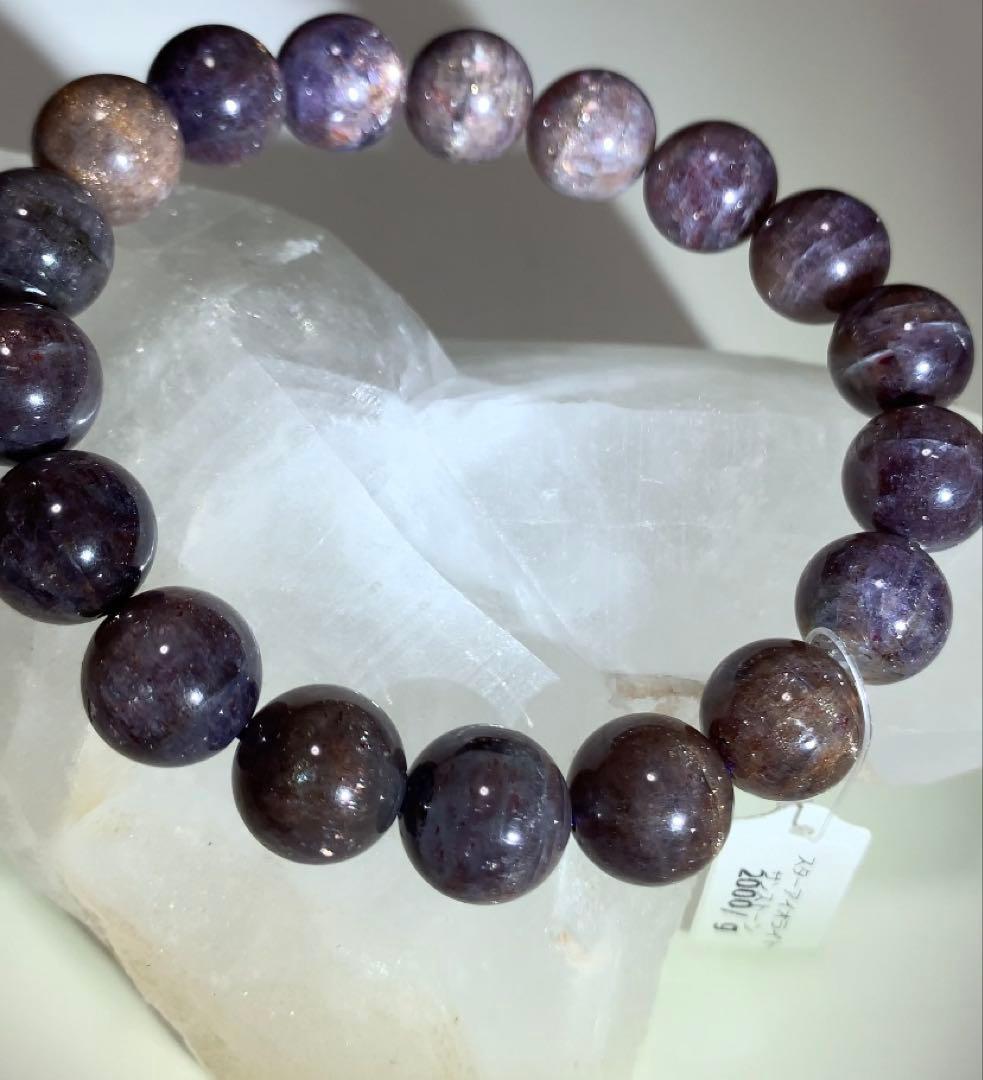 ★翠雨さま★ 《高品質》スターアイオライトサンストーン　ブラッドショットアイオ