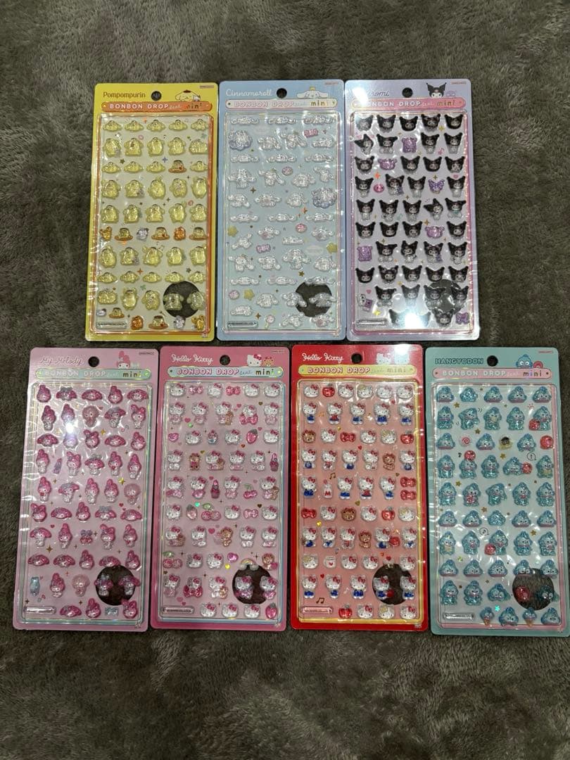 【国内正規品】 サンリオ ボンボンドロップシール まとめ売り