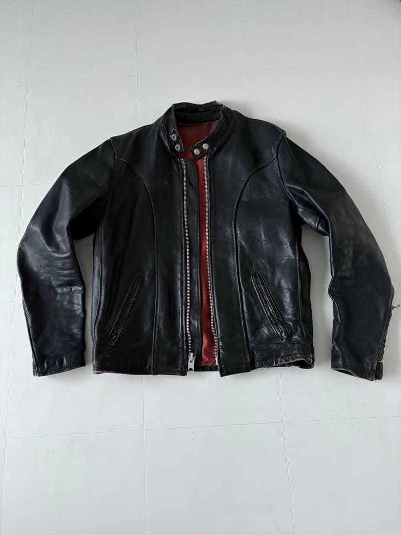 schott vintage ライダース　ショットライダース　シングルライダース