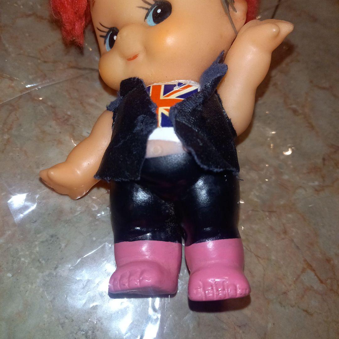 レア★キューピー★パンク★ROCKSTAR★ソフビ人形