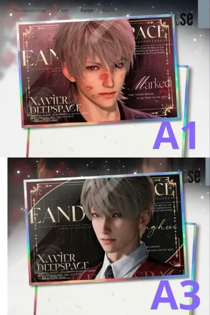 メルページ　10x 15c色紙