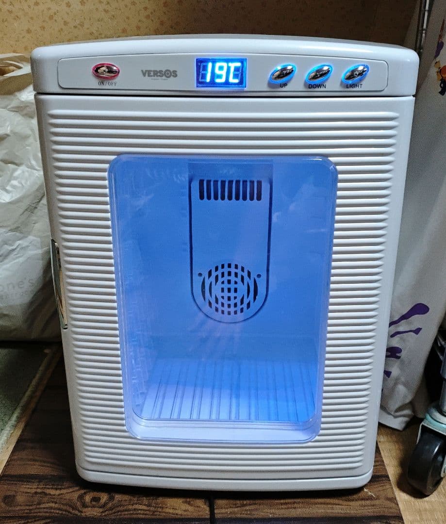 ハッチ様専　冷温庫 ポータブル 25L AC100V DC12V 家庭用　白