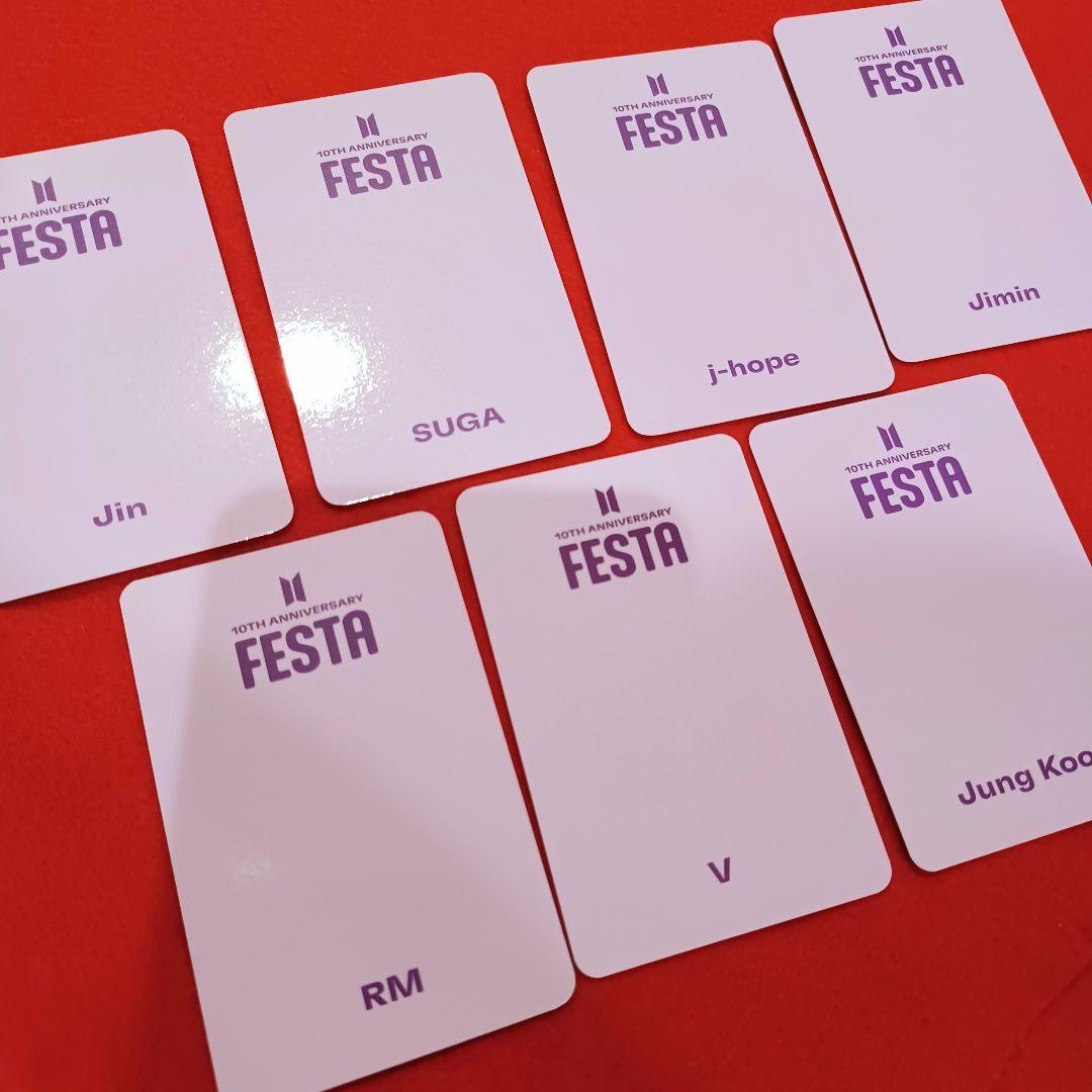 BTS FESTA ARMYラウンジ トレカ 10周年 ジョングク　グク