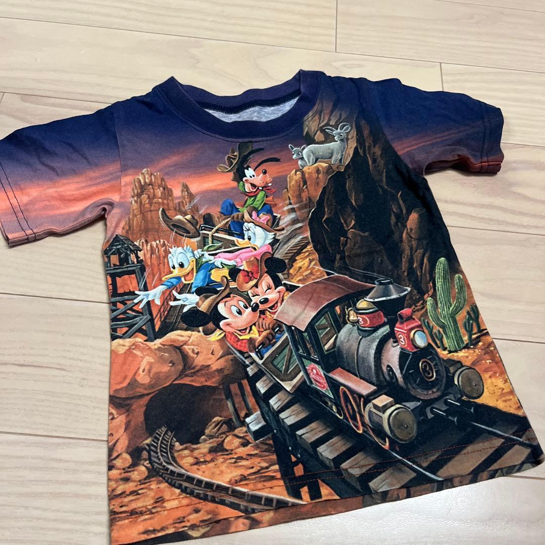 ディズニーランド　ビッグサンダーマウンテン　Tシャツ　90