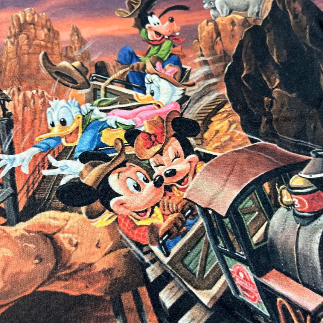 ディズニーランド　ビッグサンダーマウンテン　Tシャツ　90