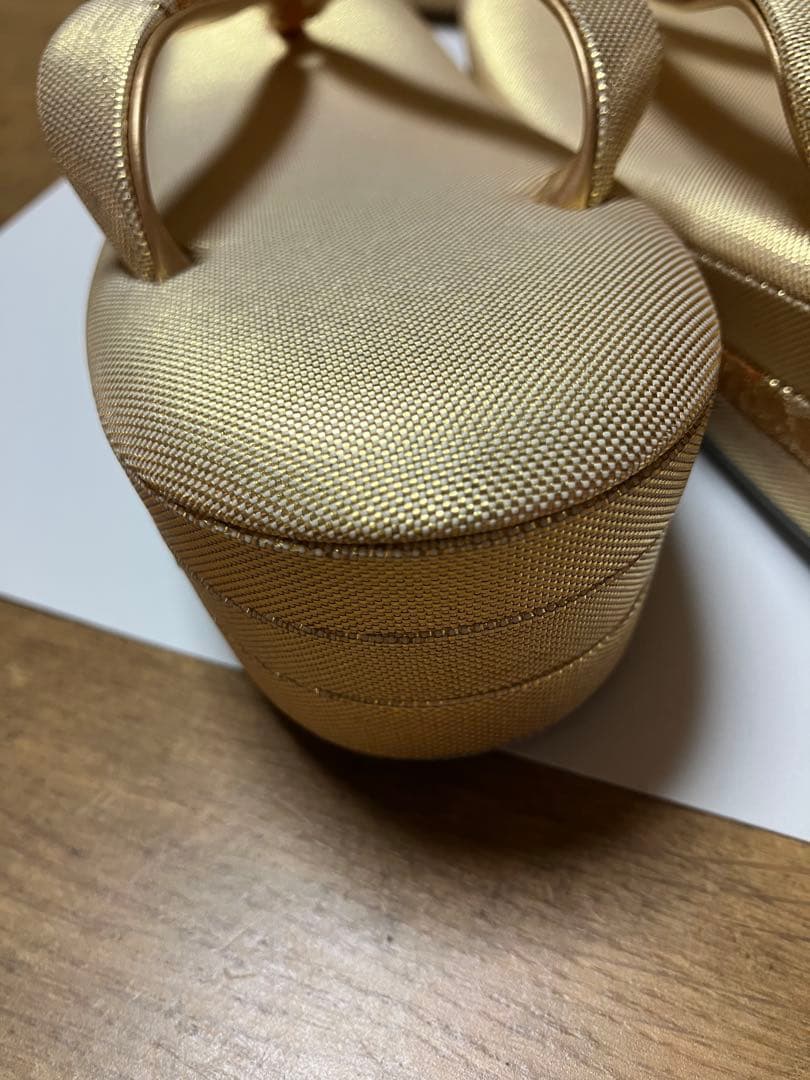 les_trois_tresors 和装　草履　バックセット　未使用品